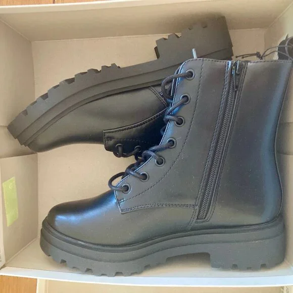 a new day Shoes A New Day Target Bridget Black Lug Sole